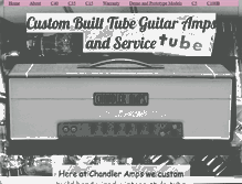 Tablet Screenshot of chandlercustomamps.com